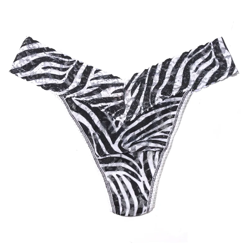 Signature Lace Original Rise Thong | A To Zebra Modern Lace Dress