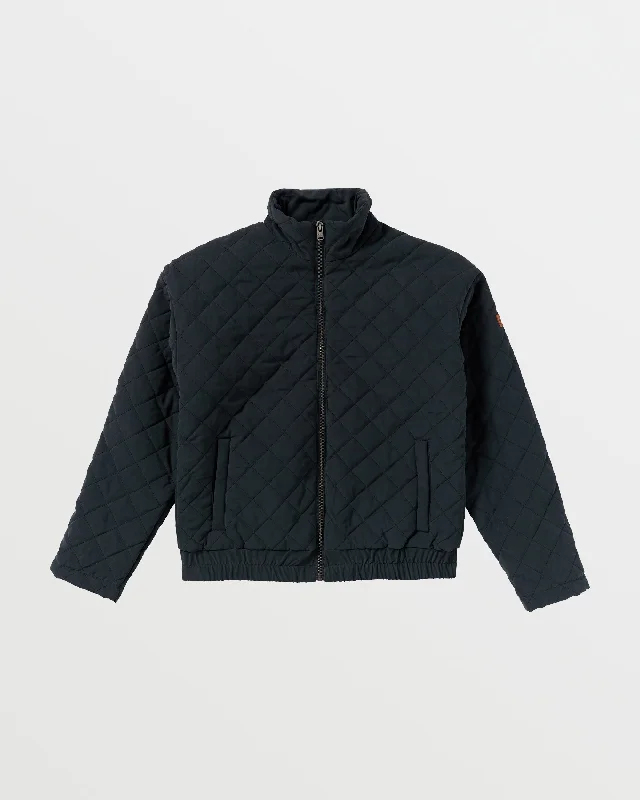 Path To Paradise Quilted Jacket - Anthracite Women's lightweight jackets