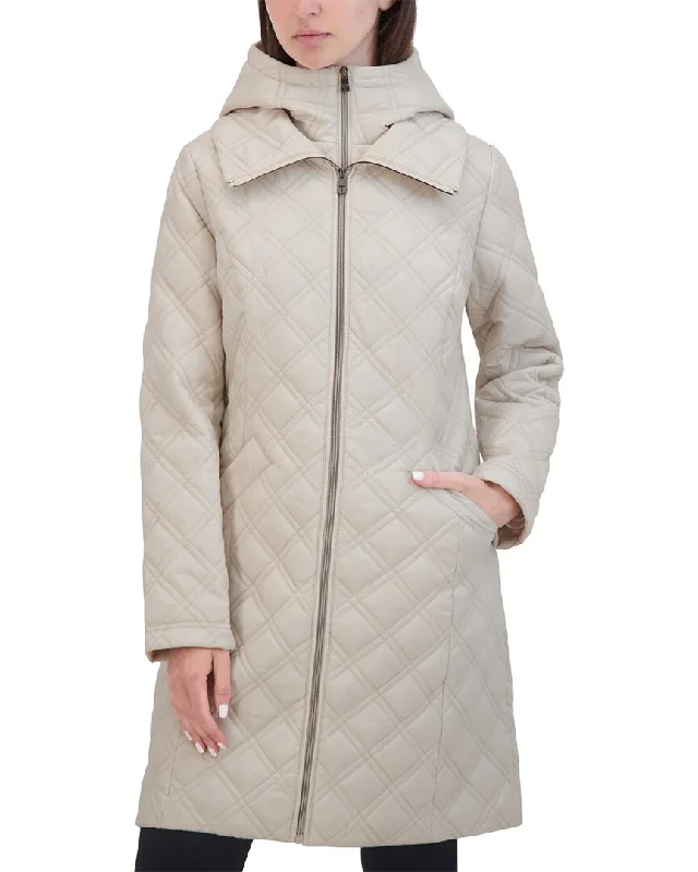 Tahari Taffeta Coat Women's work jackets