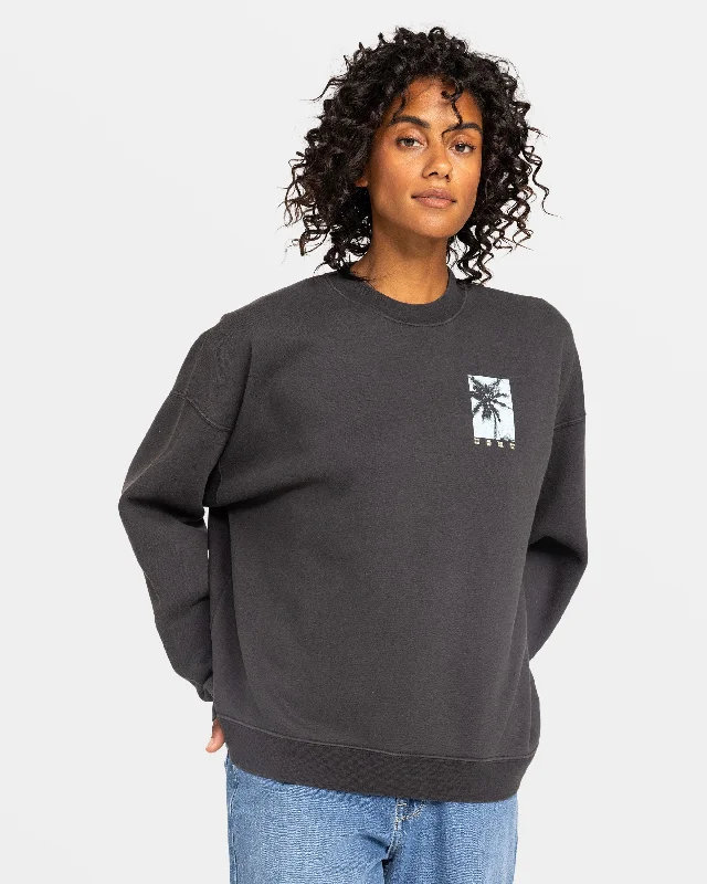 Lineup Pullover Sweatshirt - Phantom Soft Sweatshirts for Women