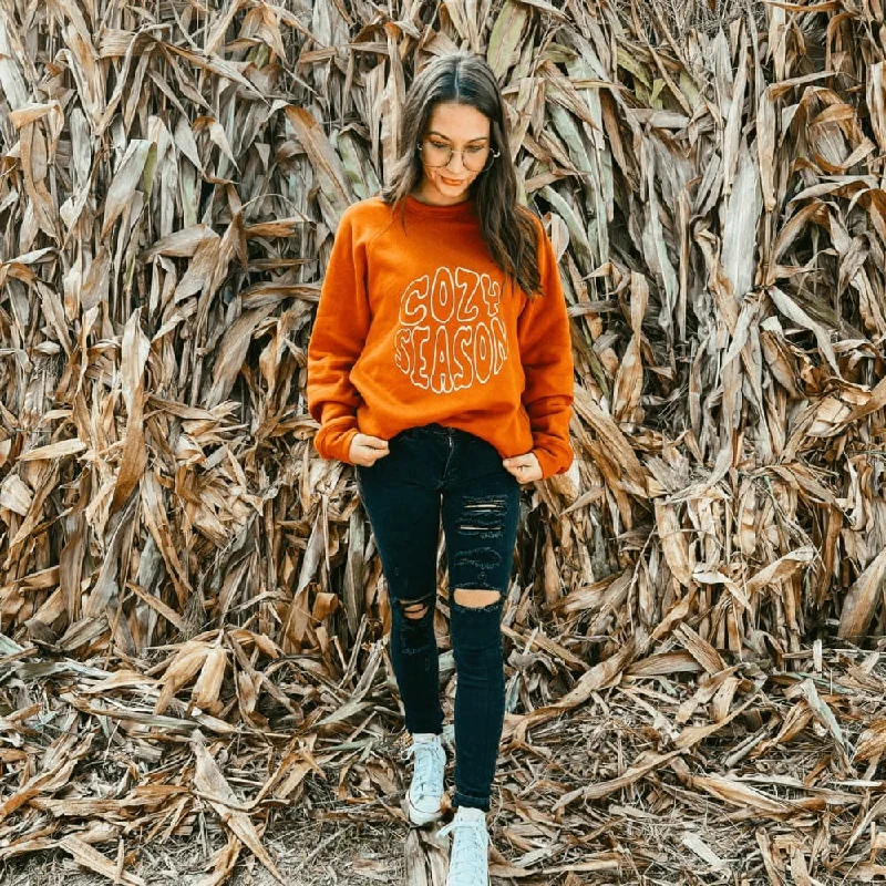 Cozy Season - Autumn Sweatshirt Women’s Pullover Hoodie