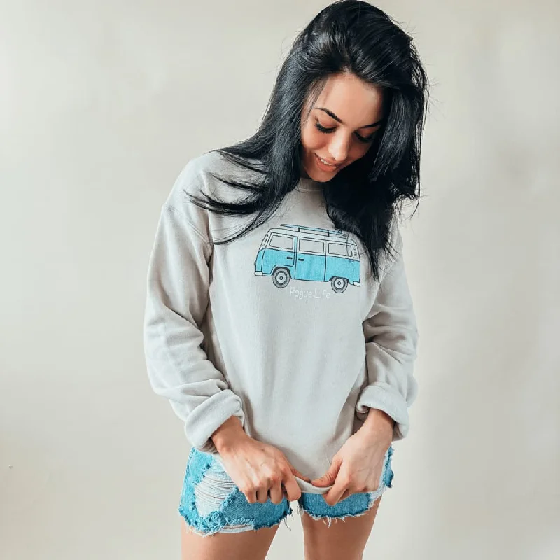 Pogue Life Van Sweatshirt Relaxed Sweatshirt Look