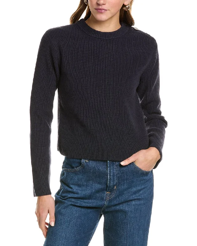 Vince Button Shoulder Sweater H&M sweaters