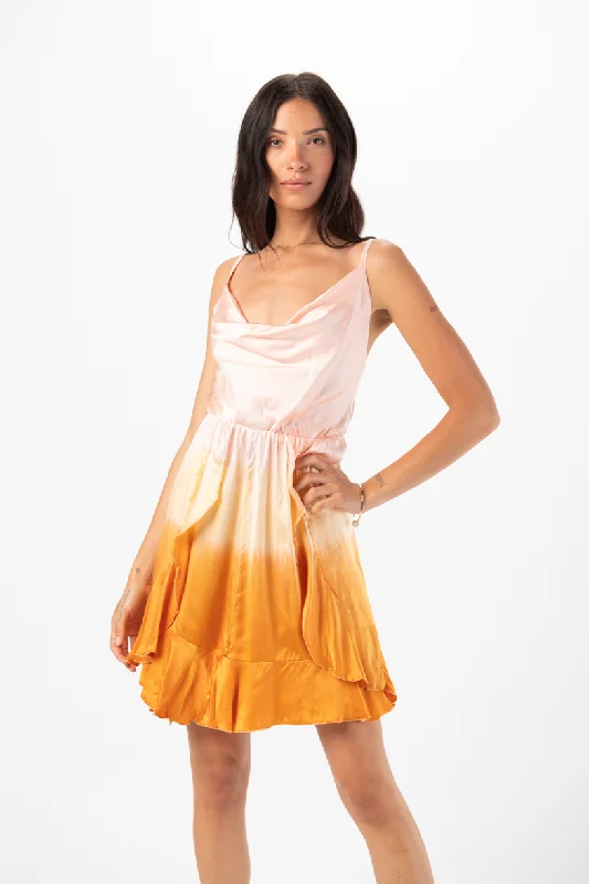 Aura Silk Mini Dress Comfortable mini dresses for everyday wear