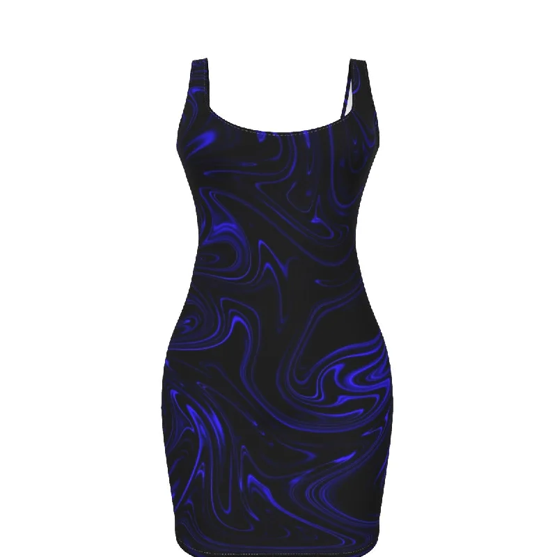 TRP Maze 01-02 Designer U-neck Tank Bodycon Mini Dress Sexy mini dresses