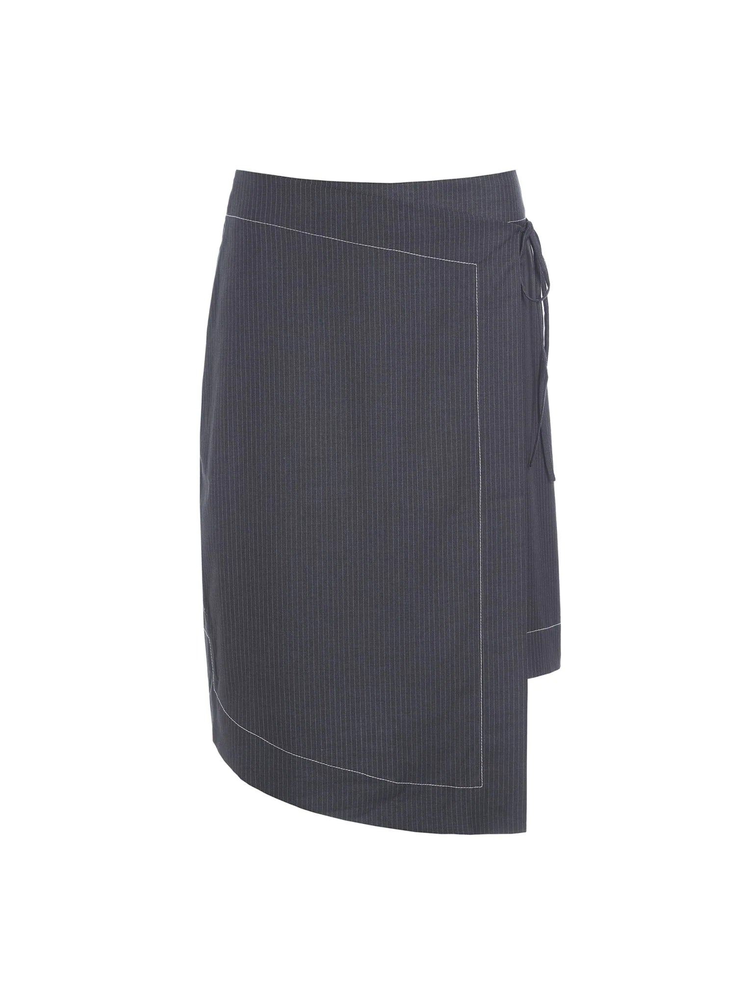 LARISSA PINSTRIPE SKIRT Embroidered unclassified skirts