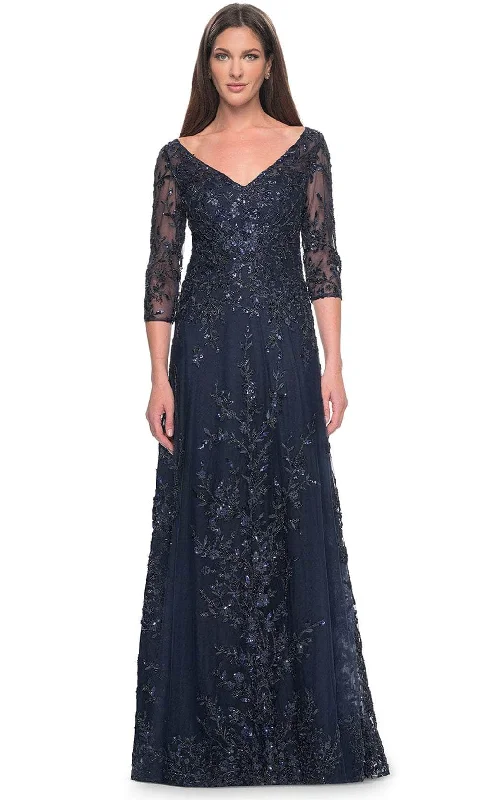 La Femme 31719 - Floral Sequin Formal Dress Versatile floral dresses for all occasions