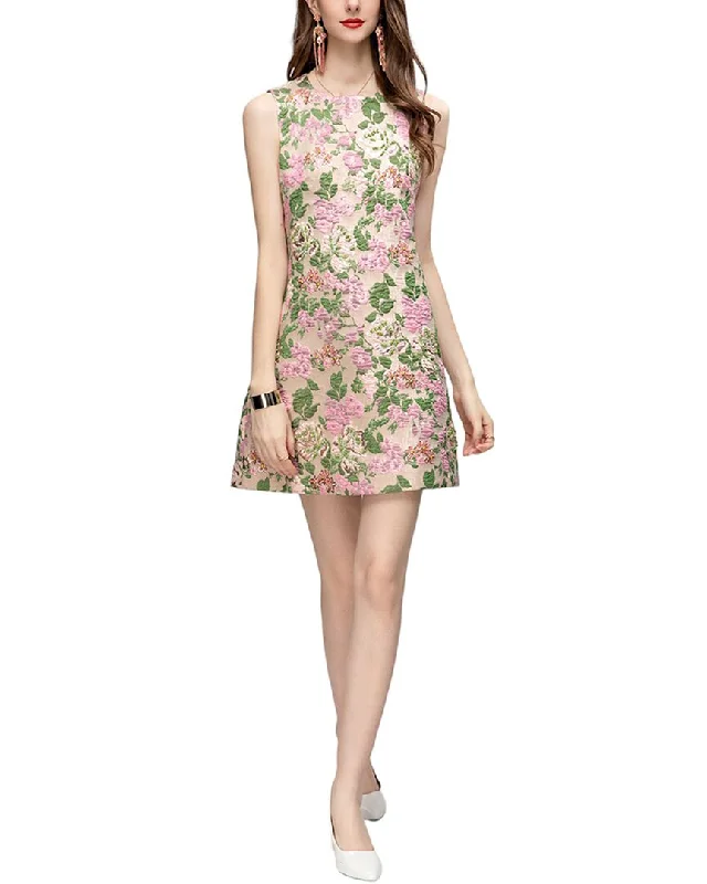 BURRYCO Sleeveless Mini Dress Elegant Mini Skirt