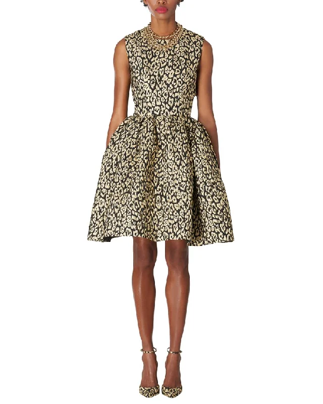 Carolina Herrera Full Skirt Mini Dress Sexy Mini Skirt