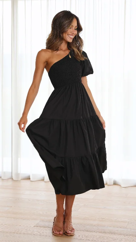 Frankie Maxi Dress - Black Maxi Skirt Look