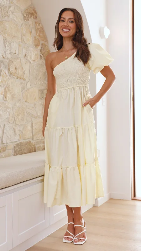 Frankie Maxi Dress - Yellow Sexy Maxi Skirt