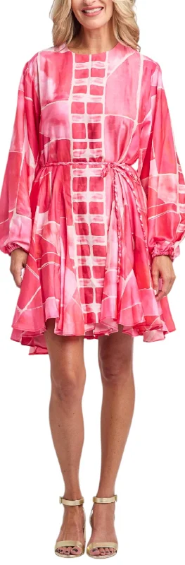 Abigail Dress In Pink Vacation unclassified dresses