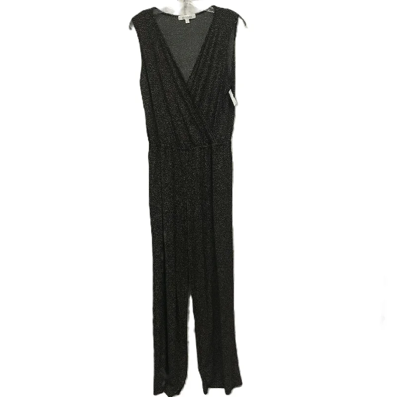 Black & Brown Jumpsuit By Ellen Tracy, Size: L Pastel unclassified dresses