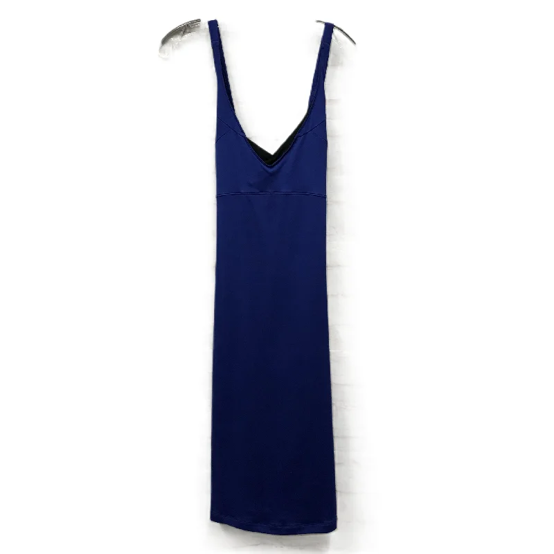 Blue Athletic Dress By Columbia, Size: L Tiered unclassified dresses