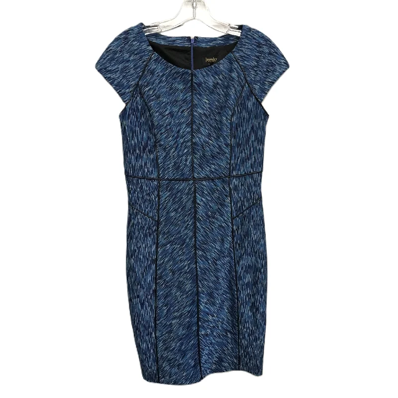 Blue Dress Work By Laundry, Size: S Summer unclassified dresses