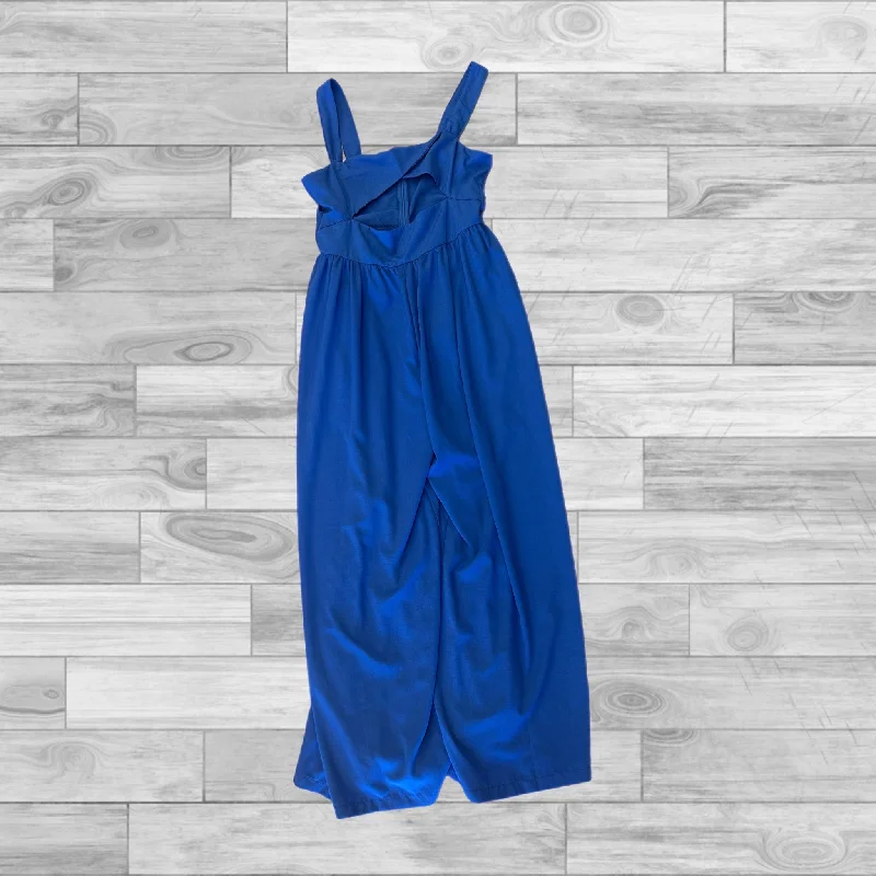 Blue Jumpsuit Shein, Size Xl Color block unclassified dresses