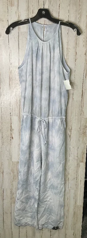 Blue & White Jumpsuit Cloth & Stone, Size S Tulle unclassified dresses