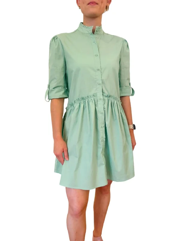 Cammie Dress In Mint Lightweight unclassified dresses