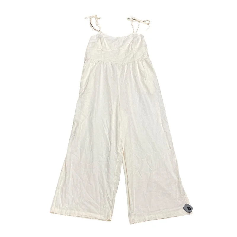 Cream Jumpsuit Old Navy, Size Xxl Stretchy unclassified dresses