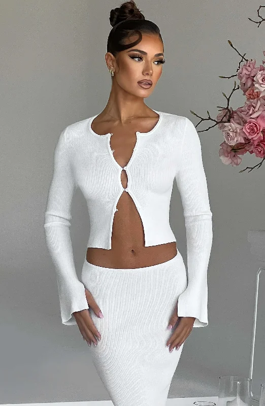 Elia Top - White Backless unclassified dresses