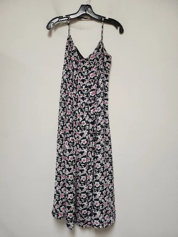 Floral Print Dress Casual Midi Banana Republic, Size M Structured Midi Skirt