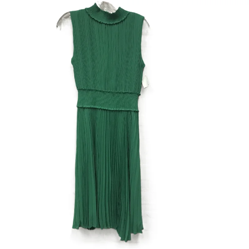 Green Dress Work By Nanette By Nanette Lepore, Size: M Polka dot unclassified dresses