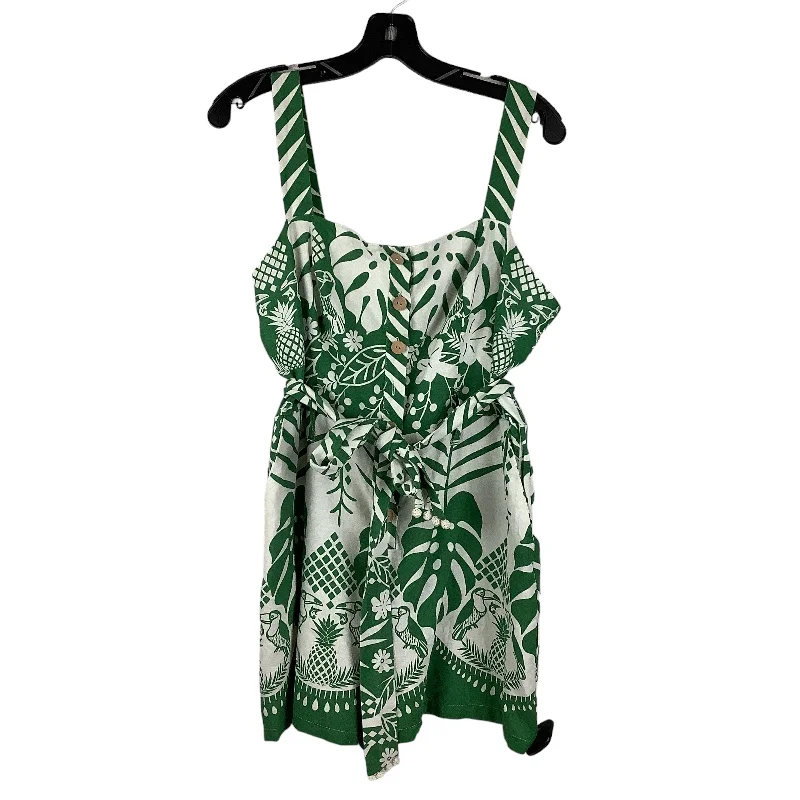 Green Romper Rachel Zoe, Size Xl Travel unclassified dresses