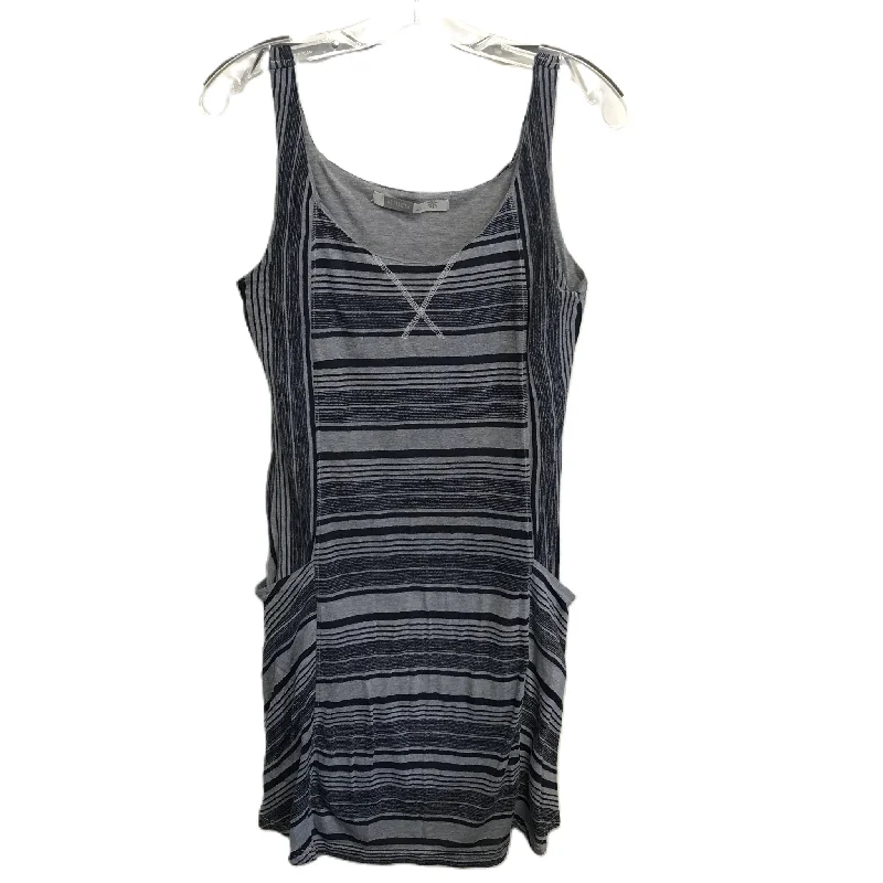 Grey Athletic Dress By Athleta, Size: S Striped unclassified dresses