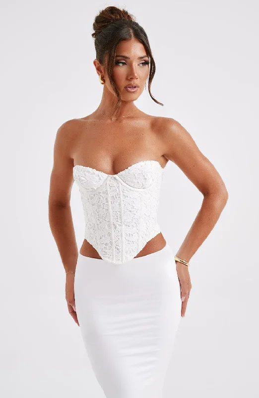 Harlow Corset - Ivory Vintage unclassified dresses