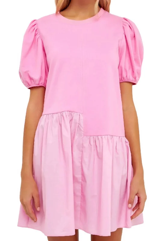 Kenzie Dress In Pink Winter unclassified dresses