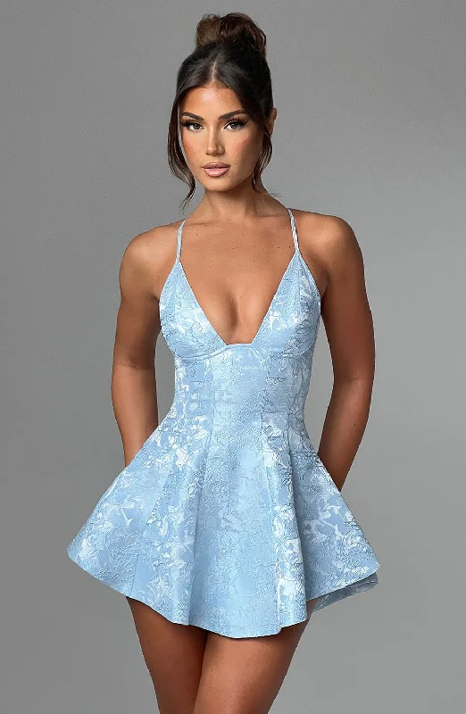 Leila Playsuit - Blue Casual unclassified dresses