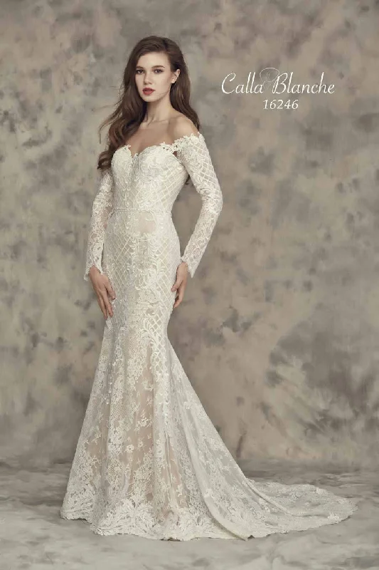 Calla Blanche 16246 Tiered unclassified dresses