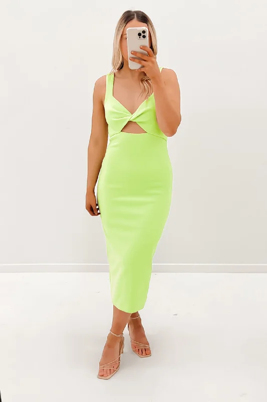 Perception Midi Dress Celery Bohemian Midi Skirt