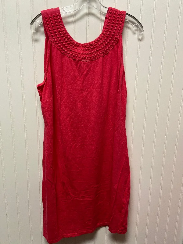 Pink Dress Designer Tommy Bahama, Size L High-end unclassified dresses