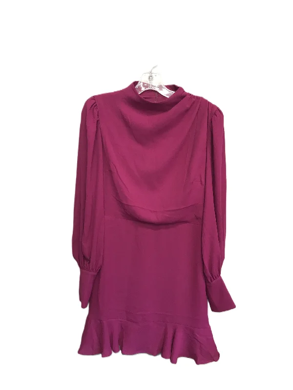 Purple Dress Work By Express, Size: M Plus size unclassified dresses