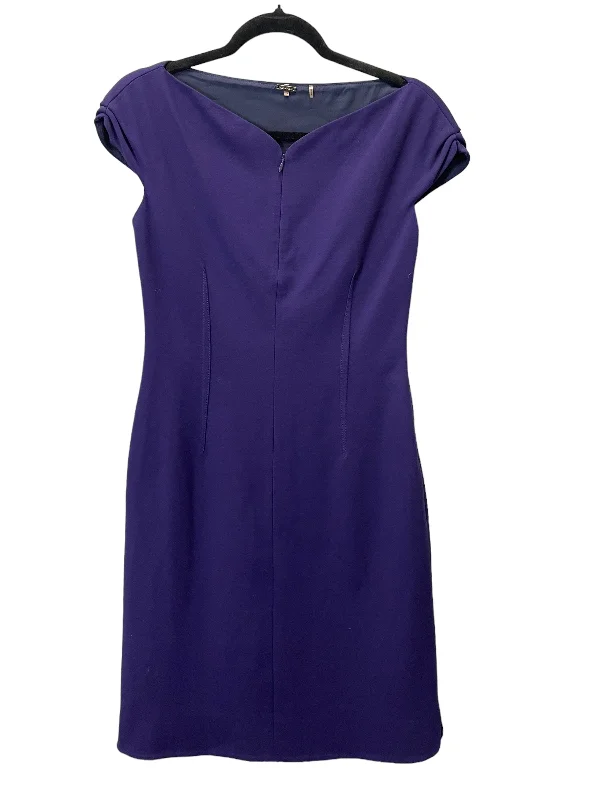 Purple Dress Work Elie Tahari, Size S Smocked unclassified dresses