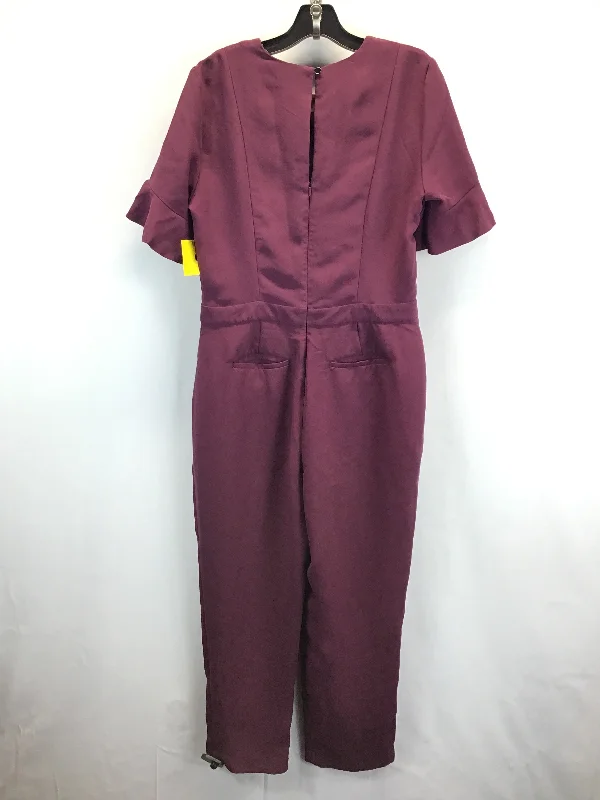 Purple Jumpsuit Banana Republic, Size 6 Casual unclassified dresses