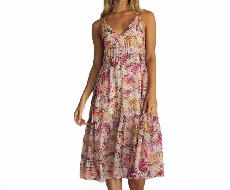 Skylar Dress In Pink Flowy unclassified dresses