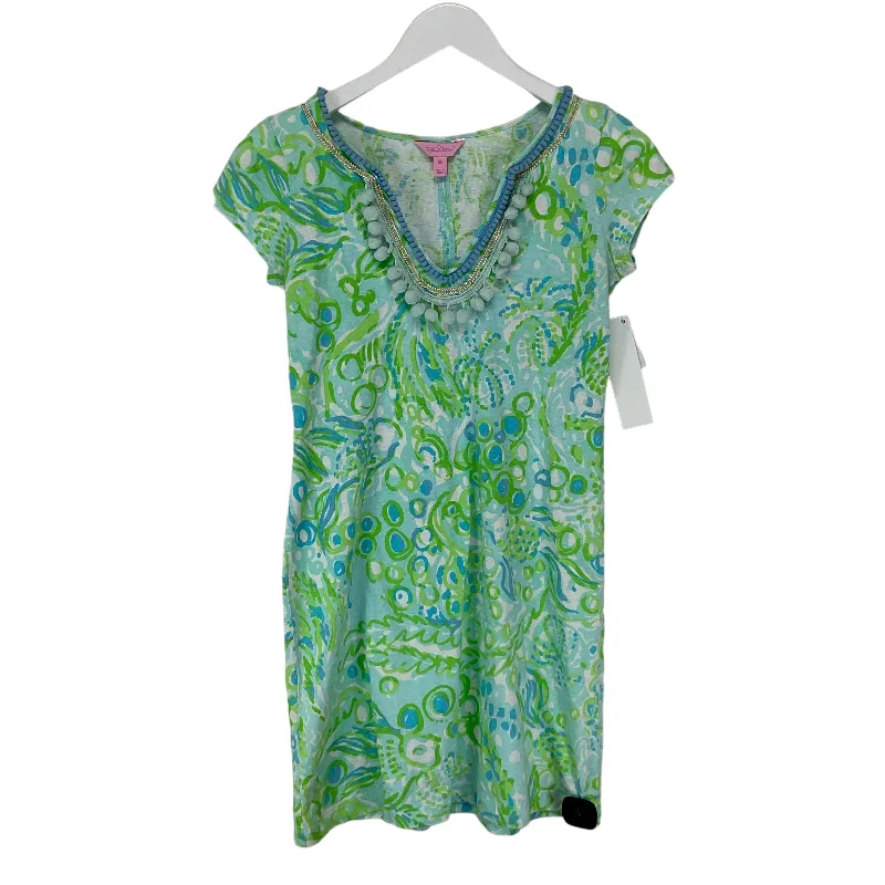 Teal Dress Designer Lilly Pulitzer, Size Xs Anniversary unclassified dresses