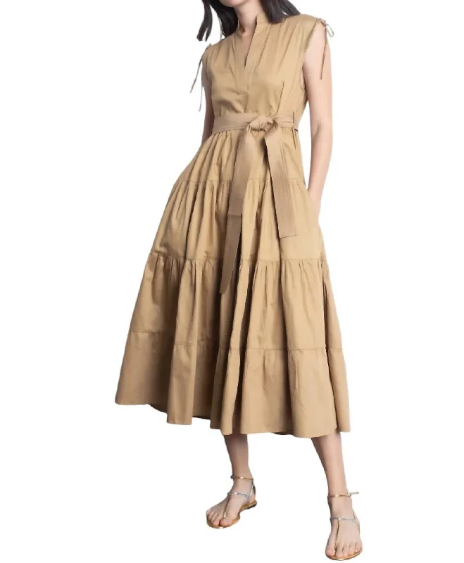 Virginia Dress In Khaki Vintage unclassified dresses