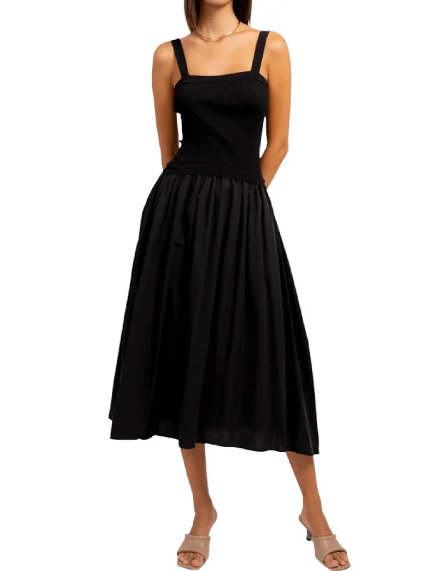 Zayn Dress In Black Halter unclassified dresses